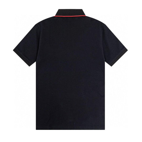 Burberry Black T-Shirt With Collar - Banlieue91