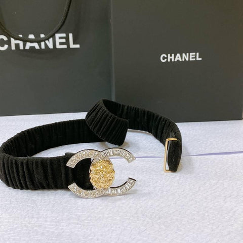 Chanel Leather Women’s Belt 'Black' - Banlieue91