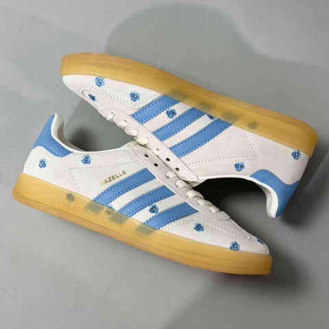 Adidas Originals Gazelle Indoor 'Light Blue Floral' - Banlieue91