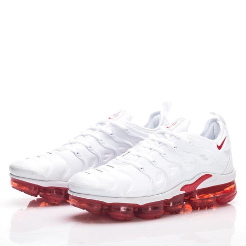 Nike Air VaporMax Plus 'White Red' - Banlieue91