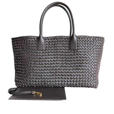 Bottega Veneta Medium Intreccio Leather Bag Tote - Banlieue91