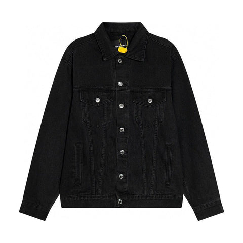 Balenciaga embossed paper denim jacket - Banlieue91
