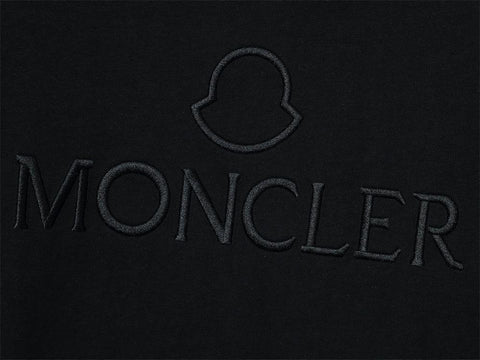 Moncler T-Shirt Without Collar 'Black' - Banlieue91