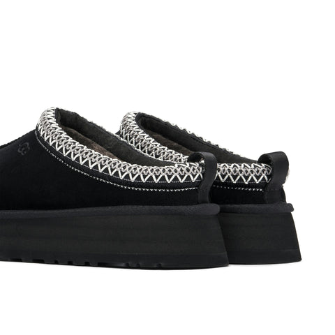 UGG TAZZ SLIPPER BLACK WOMENS
