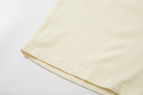Gucci T-Shirt Without Collar 'Beige' - Banlieue91