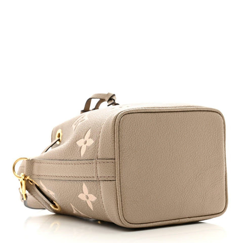 Louis Vuitton Empreinte Monogram Giant Nano Noe Tourterelle Creme - Banlieue91