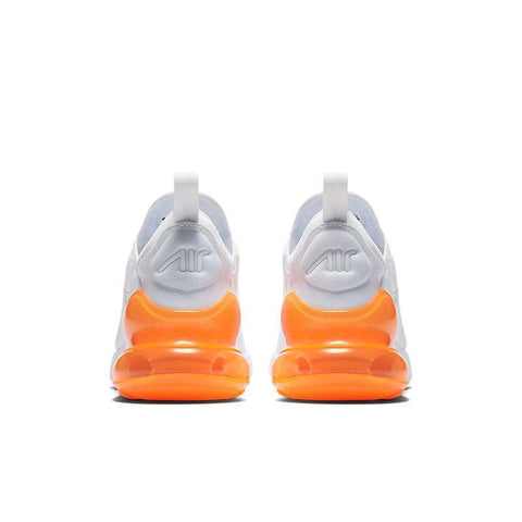Nike Air Max 270 'White Pack (Total Orange)' - Banlieue91