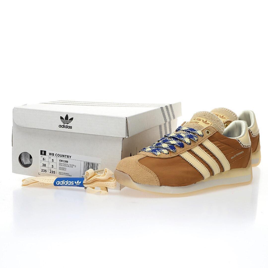 Wales Bonner x Adidas Originals Country Low 'Mesa Tan' - Banlieue91