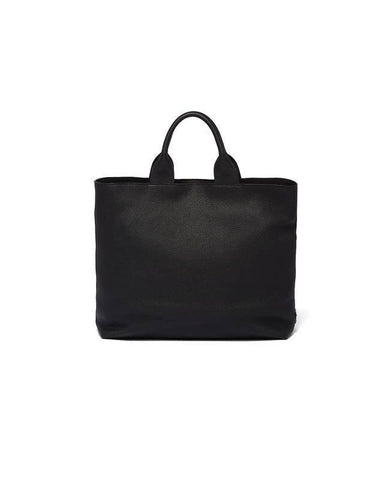Prada logo-embossed leather tote bag - Banlieue91