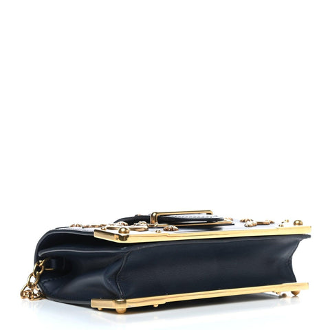 Prada City Calf Saffiano Astrology Cahier Bag Black - Banlieue91