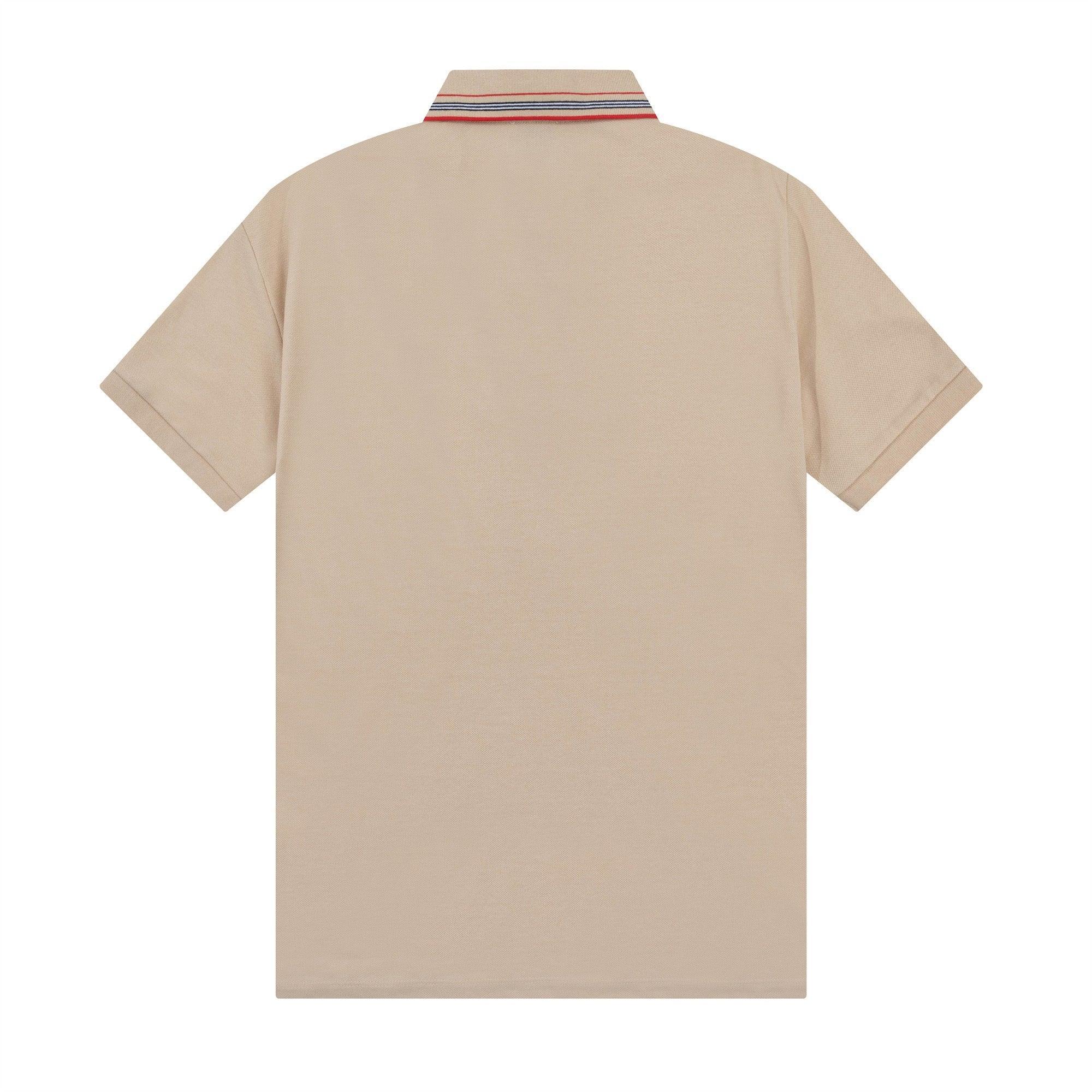 Burberry Beige T-Shirt With Collar - Banlieue91