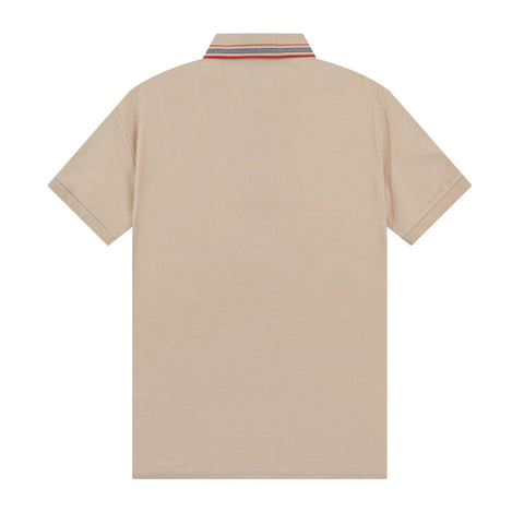 Burberry Beige T-Shirt With Collar - Banlieue91