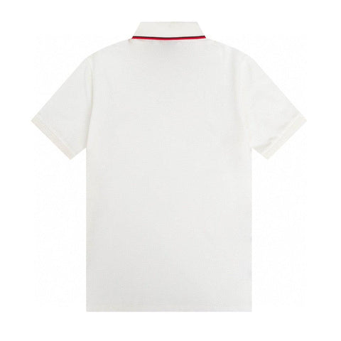 Burberry White T-Shirt With Collar - Banlieue91