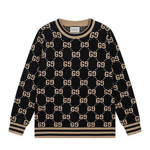 GG wool bouclé jacquard sweater - Banlieue91