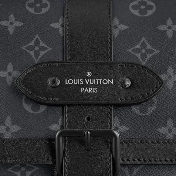 Louis Vuitton Backpack Rucksack Black Monogram Eclipse Canvas Leather - Banlieue91