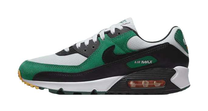 Nike Air Max 90 'Green Black White Yellow Gold Oregon' - Banlieue91