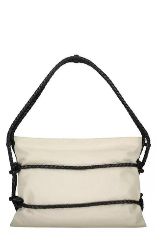 Bottega Veneta Quadronno canvas shoulder bag - Banlieue91
