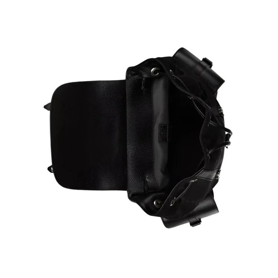 GUCCI BLACK SIGNATURE JUMBO GG CANVAS AND LEATHER BACKPACK - Banlieue91